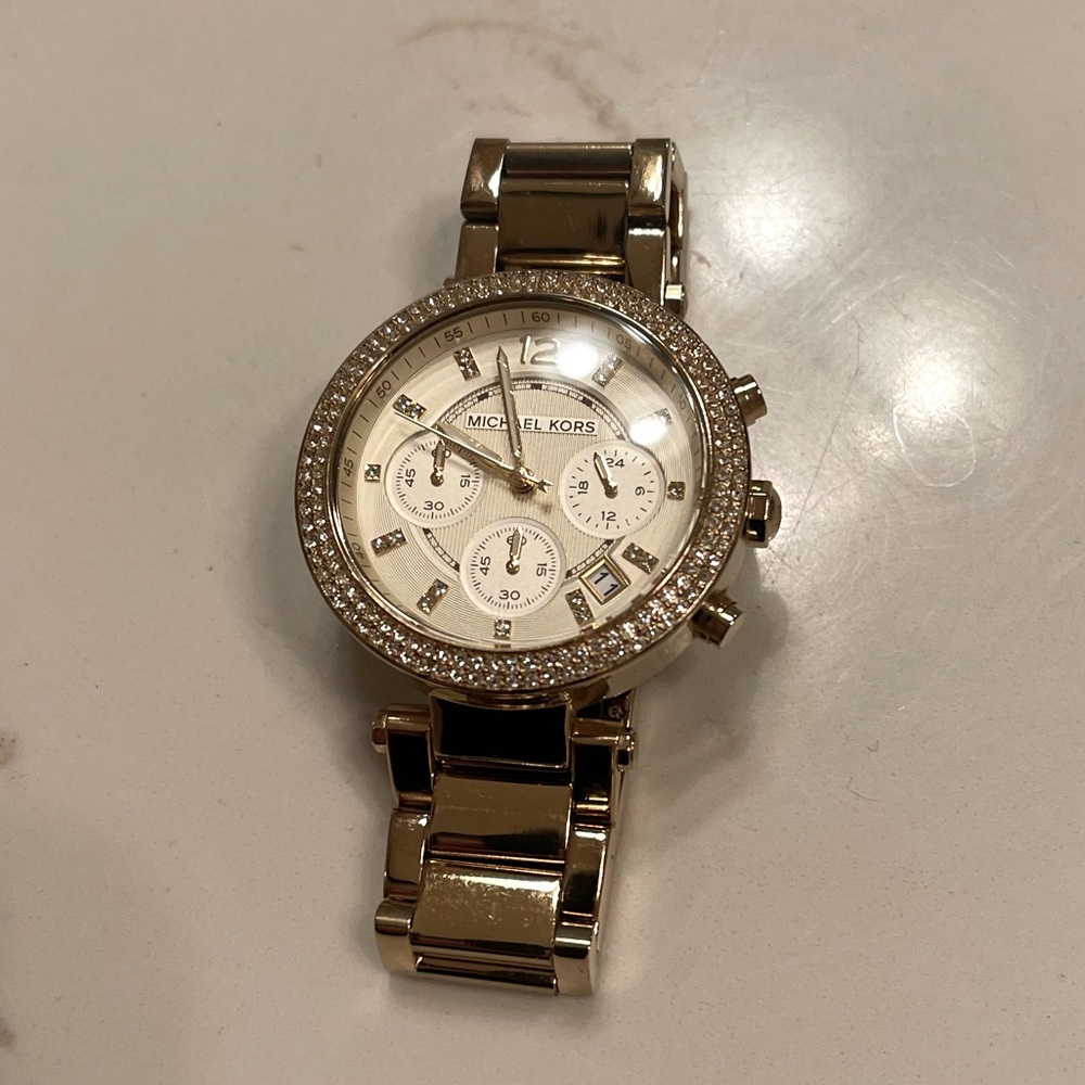 Gold Michael Kors Watch